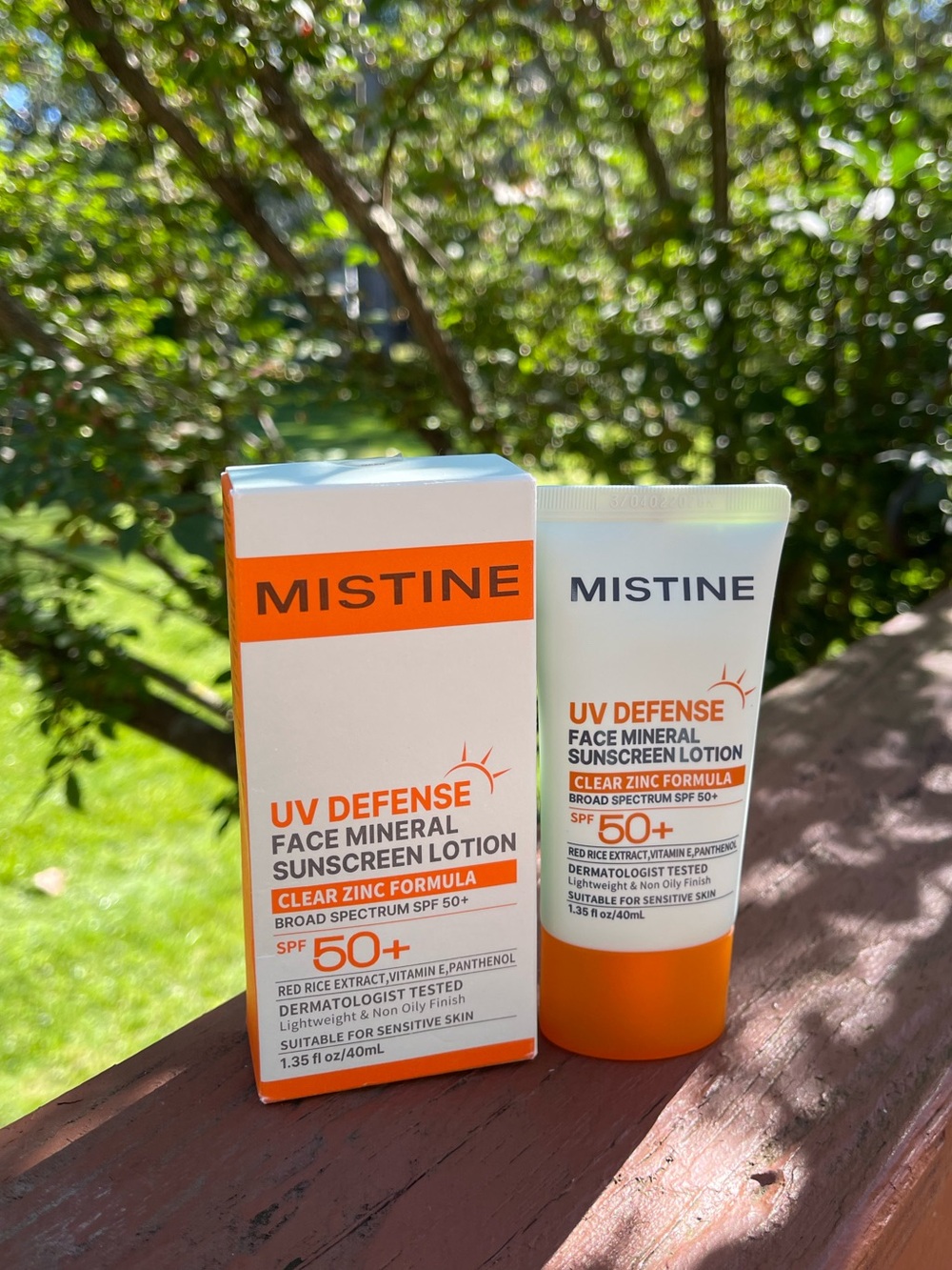 UV Defense Face Mineral Sunscreen Lotion SPF 50+